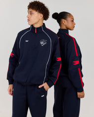 AFL x EE Retro 1/4 Zip - Melbourne