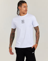 Double E Fitted Tee - White