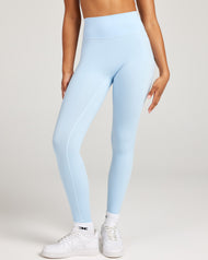Invisible Scrunch Leggings - Blue