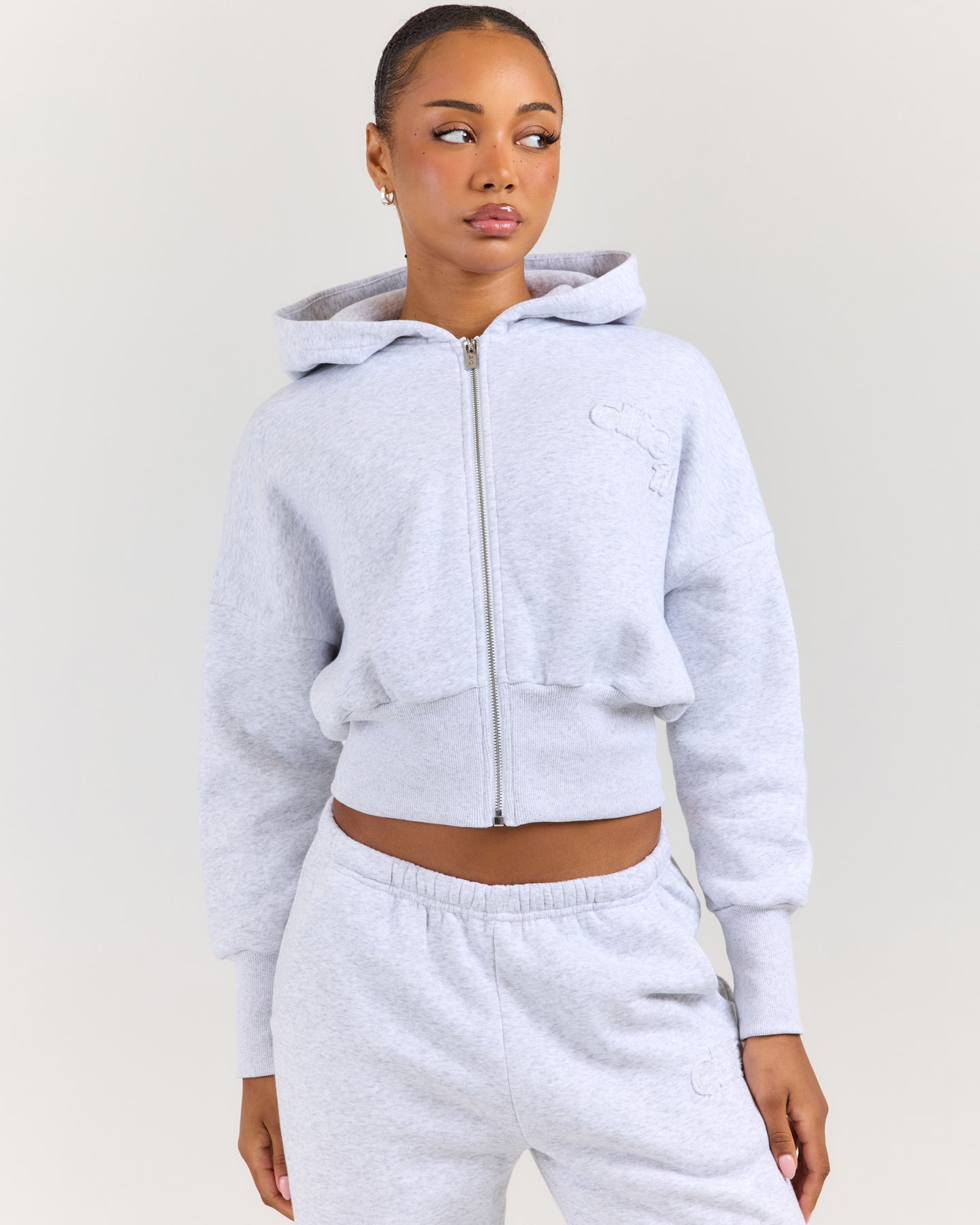 Omni Studio Zip Through Hoodie - Grey Marle – Elite Eleven