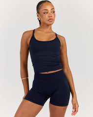 Elite Seamless Singlet - Navy
