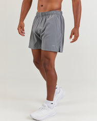 5" Elite Aero Shorts - Grey