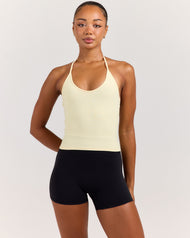 EE Thin Halter Tank - Yellow