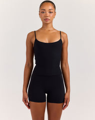 EE Thin Strap Tank - Black
