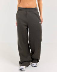 Cloudweave Wide Leg Pants - Dark Olive