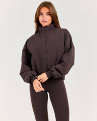 Atmos Funnel Neck Jacket - Coffee Bean