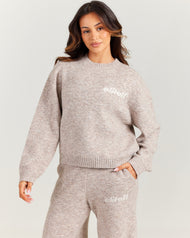 Elite 11 Knitted Crewneck - Taupe