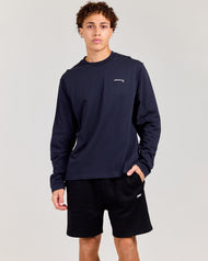 Mens Long Sleeve - Navy