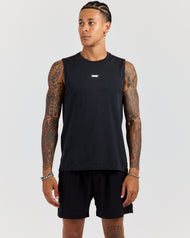 Men's Elite Seamless Tank - Charcoal