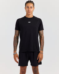 Men's Elite Seamless Regular Tee - Black