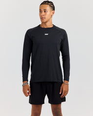 Men's Elite Seamless Long Sleeve - Charcoal