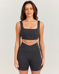 Aura Muse Bra - Charcoal