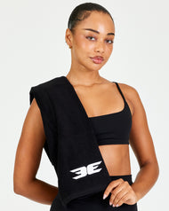 EE Gym Towel - Black