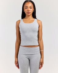 EE Lounge Tank - Heather Grey