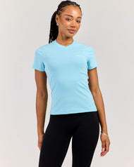 EE Baby V Neck Tee V2 - Turquoise