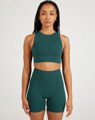 Airey Arch Bra - Emerald Green