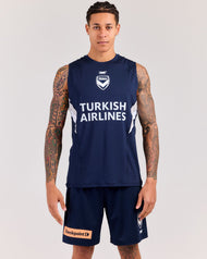 MVFC Men's ProSport Training Tank - Navy/Grey/White