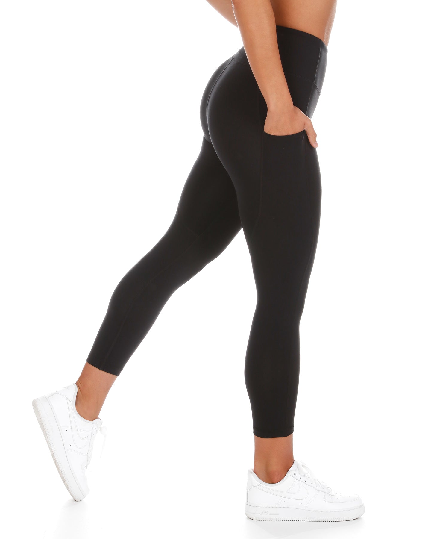 High Rise Full-length With Pockets Leggings in Cloud Compression