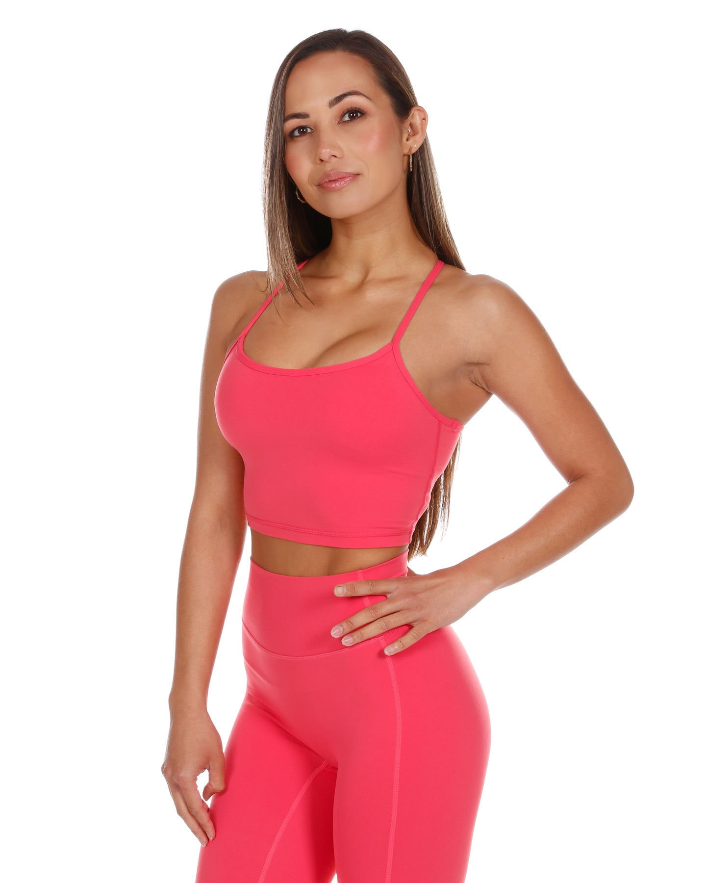 Touch Cropped Tank - Sherbet