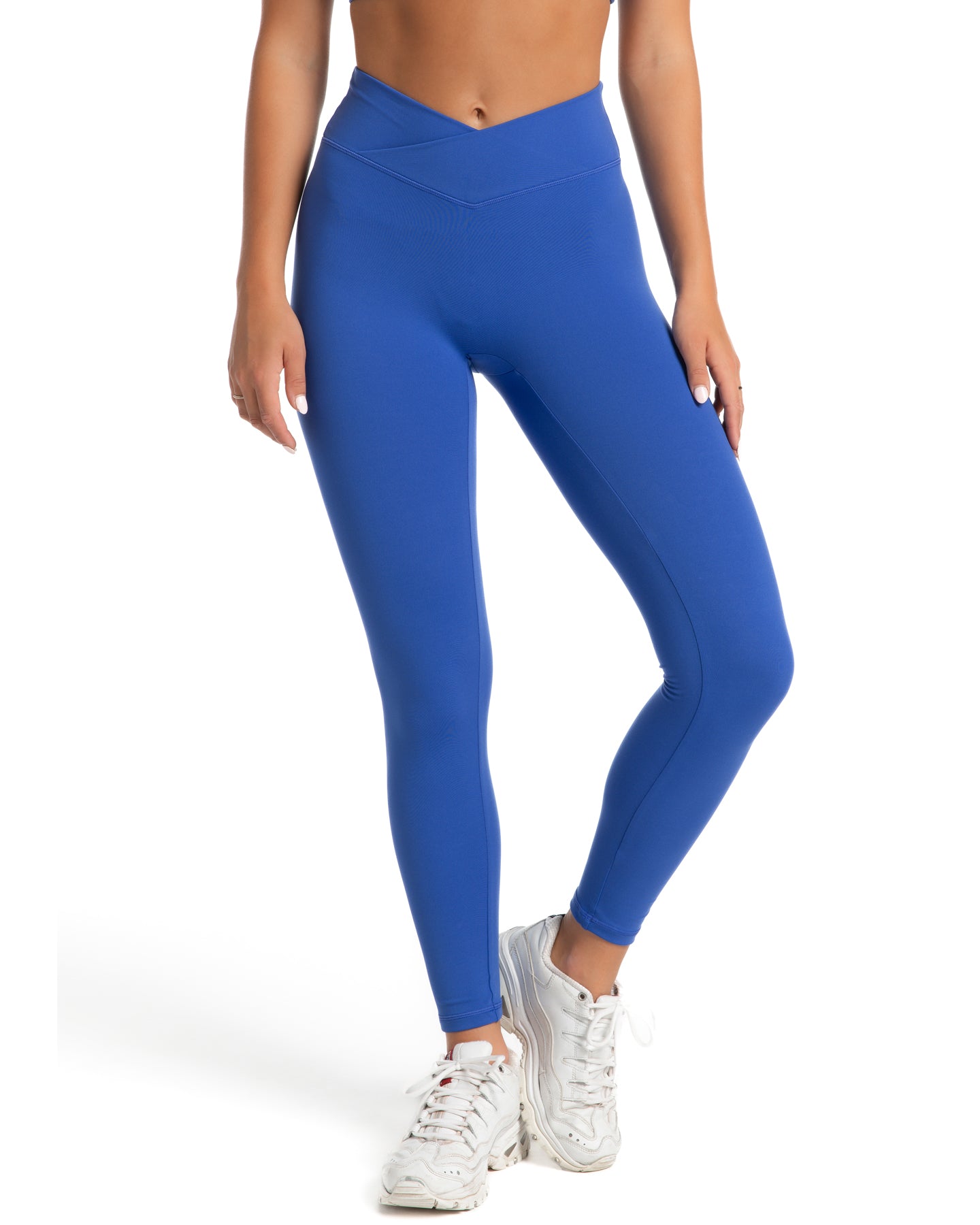 Electric Blue Workout Leggings – PeachFit Sportswear