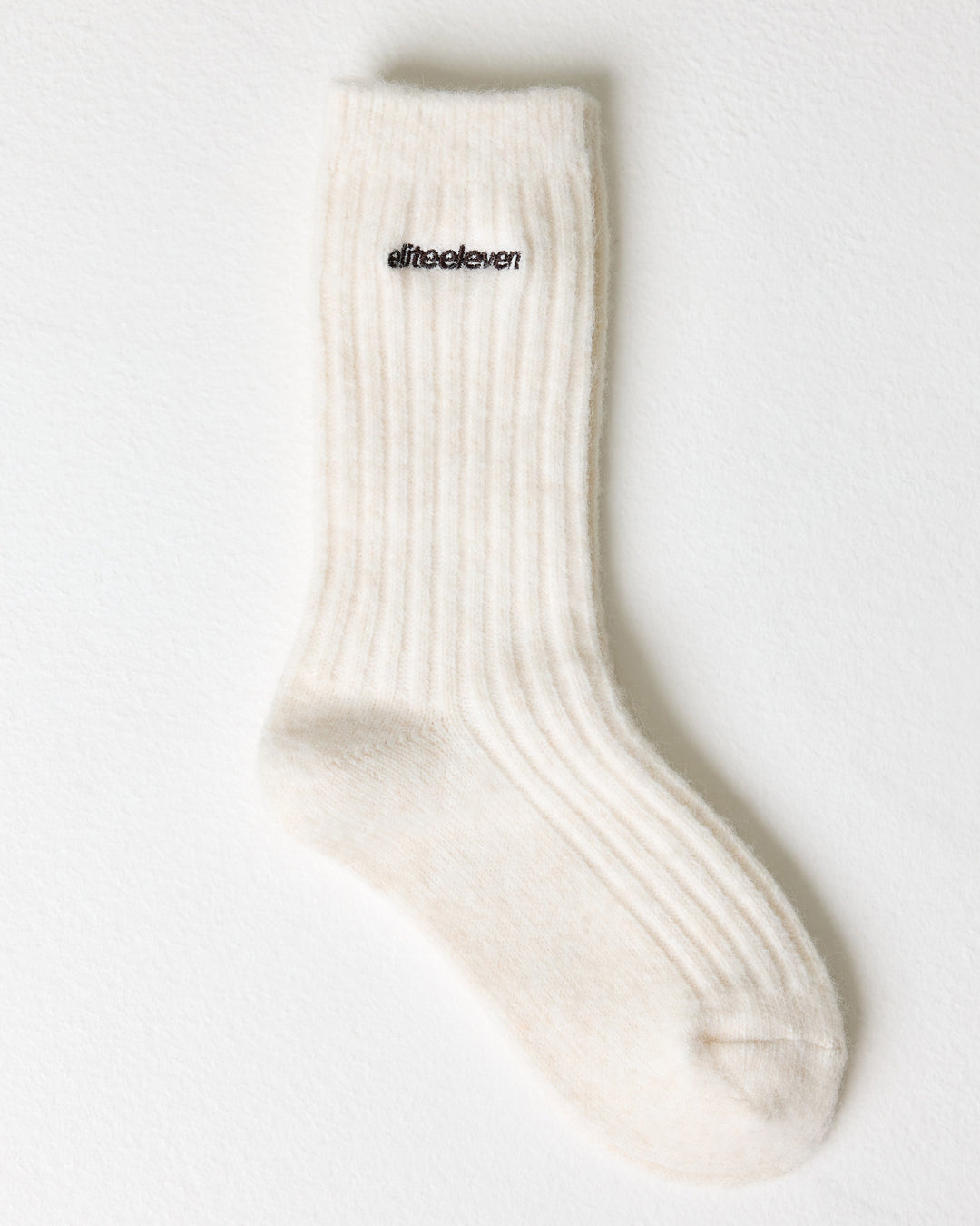 EE Ribbed Knit Socks - Vanilla