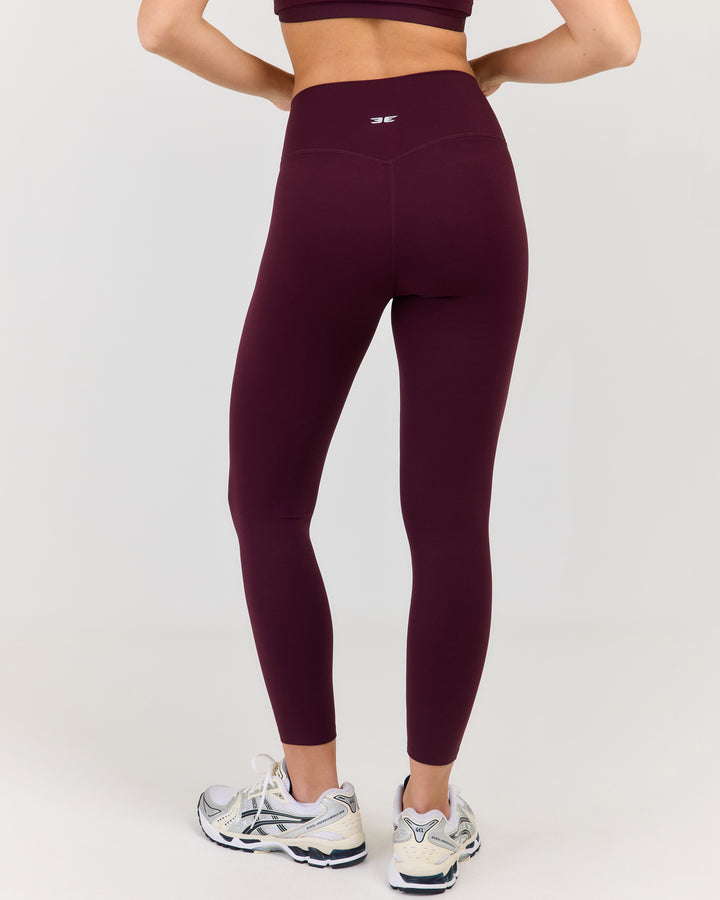 Luna Petite Leggings - Deep Plum