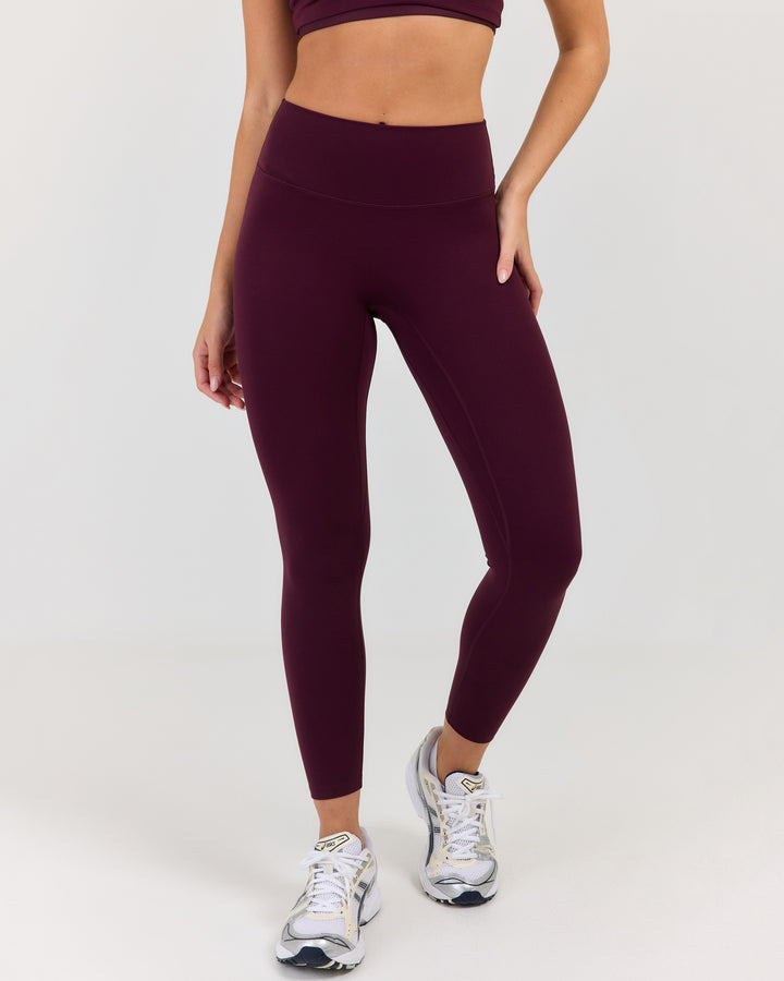 Luna Petite Leggings - Deep Plum