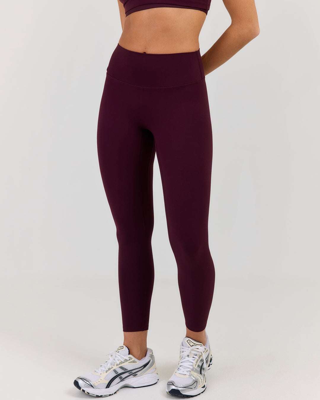 Luna Petite Leggings - Deep Plum