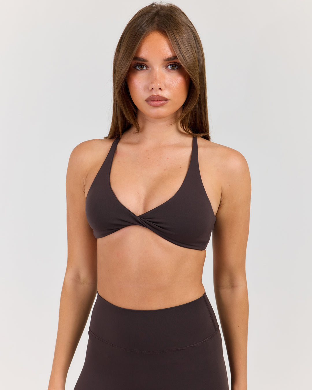 Luna Vantage Bra -  Coffee Bean