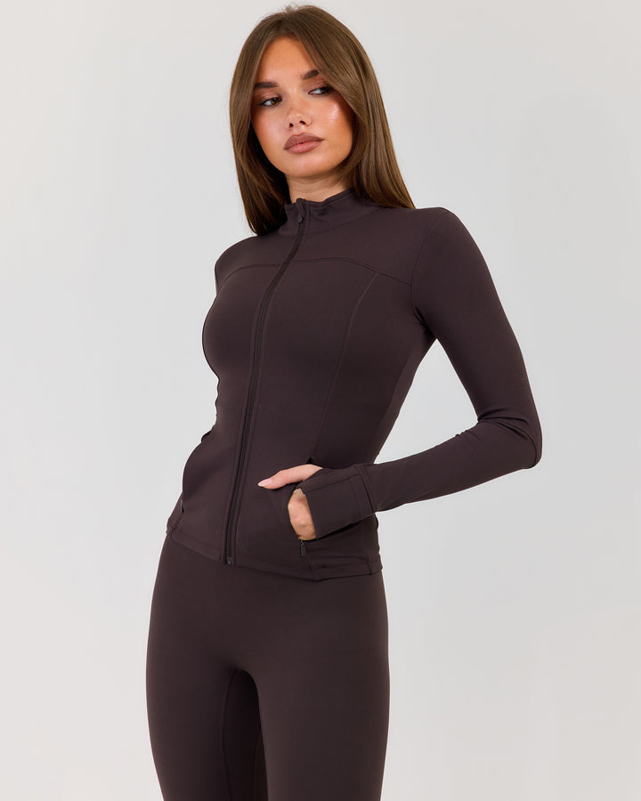 Luna Jacket - Coffee Bean