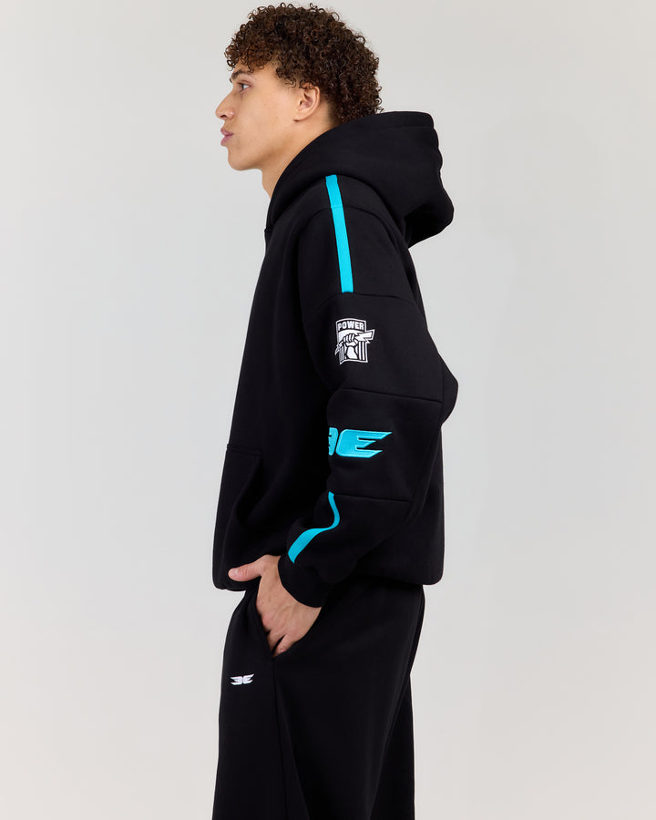 AFL x EE Retro Hoodie - Port Adelaide