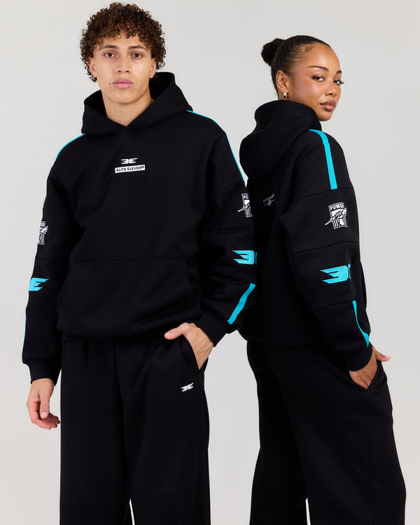 AFL x EE Retro Hoodie - Port Adelaide