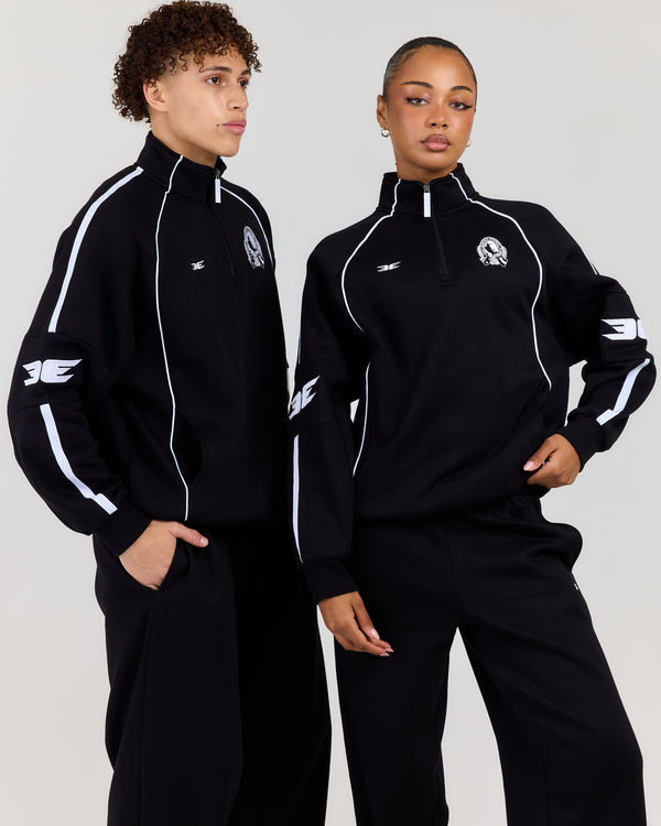 AFL x EE Retro 1/4 Zip - Collingwood