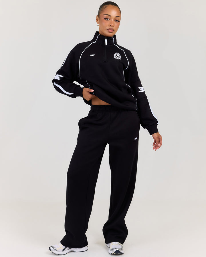 AFL x EE Retro 1/4 Zip - Collingwood