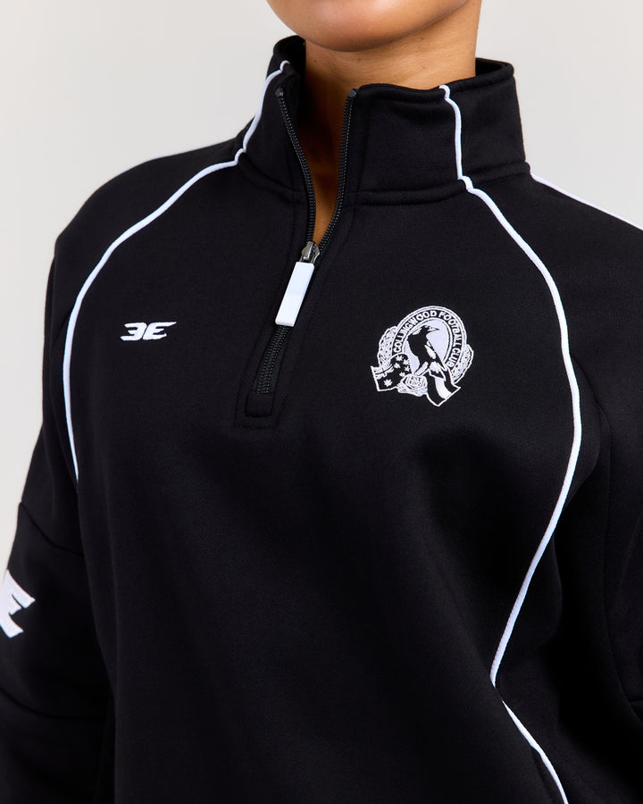 AFL x EE Retro 1/4 Zip - Collingwood