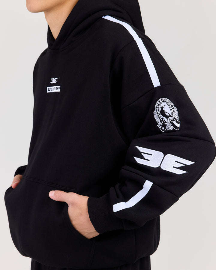 AFL x EE Retro Hoodie - Collingwood