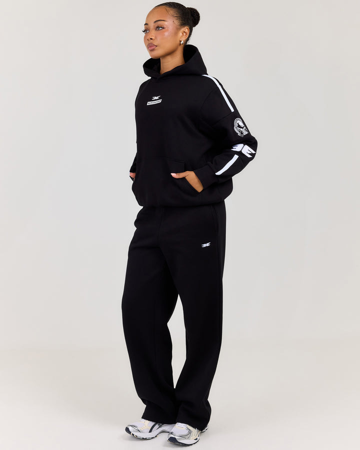 AFL x EE Retro Hoodie - Collingwood