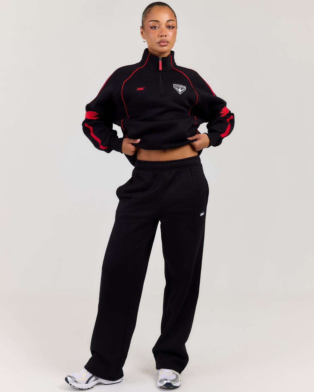 AFL x EE Retro 1/4 Zip - Essendon