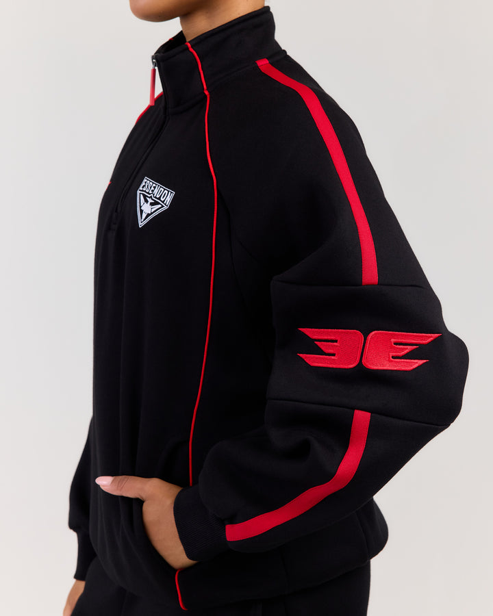 AFL x EE Retro 1/4 Zip - Essendon