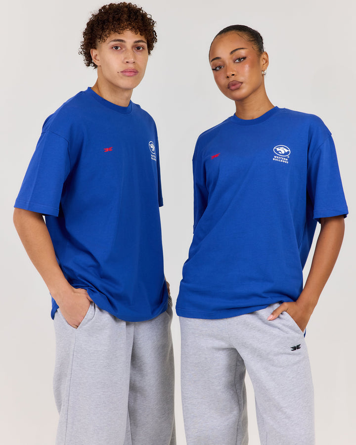 AFL x EE Oversized Tee - Western Bulldogs