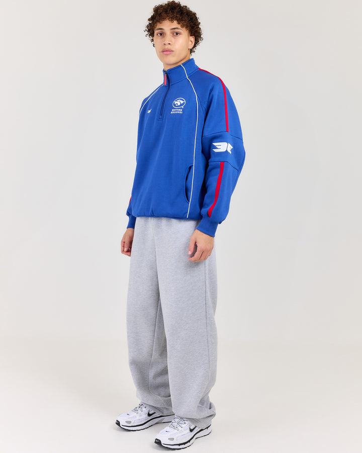 AFL x EE Retro 1/4 Zip - Western Bulldogs