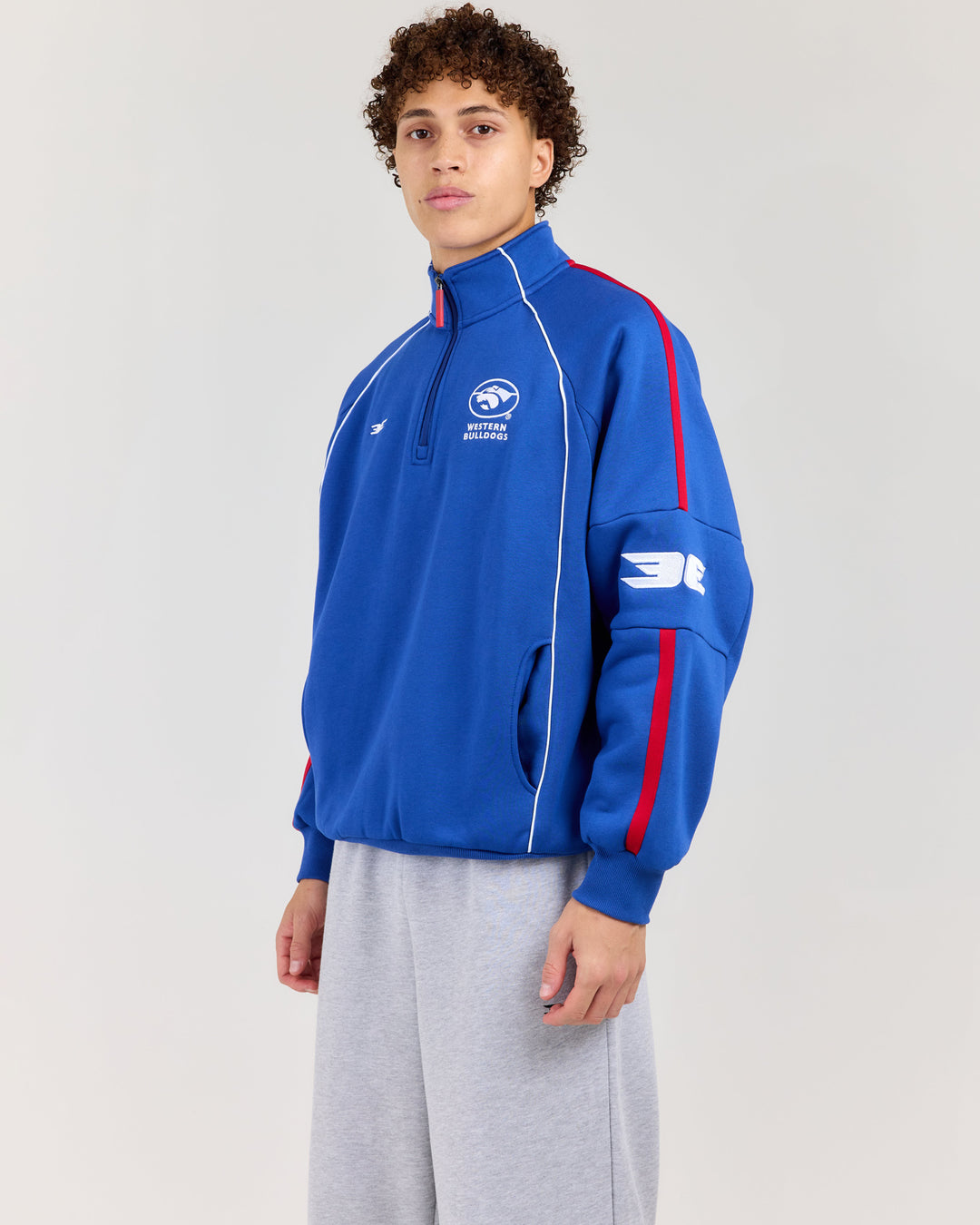 AFL x EE Retro 1/4 Zip - Western Bulldogs