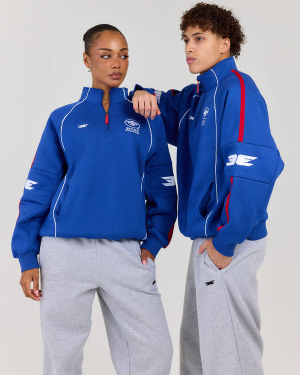 AFL x EE Retro 1/4 Zip - Western Bulldogs