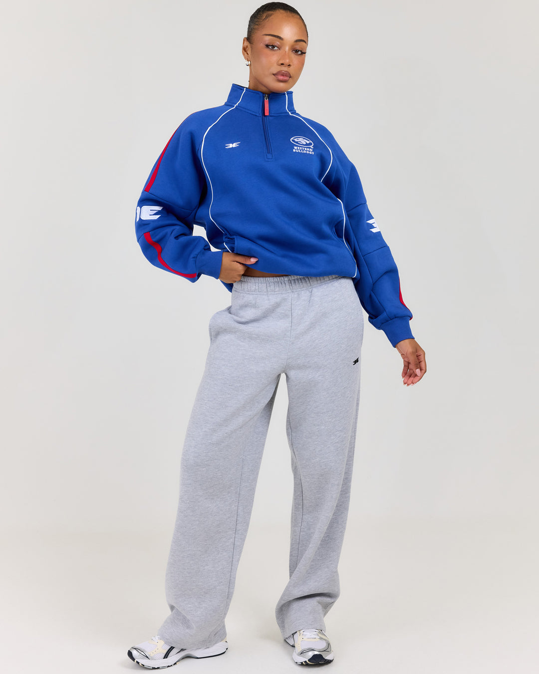 AFL x EE Retro 1/4 Zip - Western Bulldogs