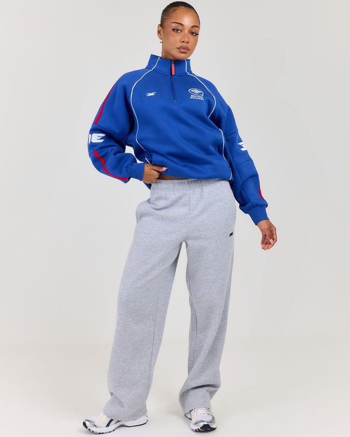 AFL x EE Retro 1/4 Zip - Western Bulldogs