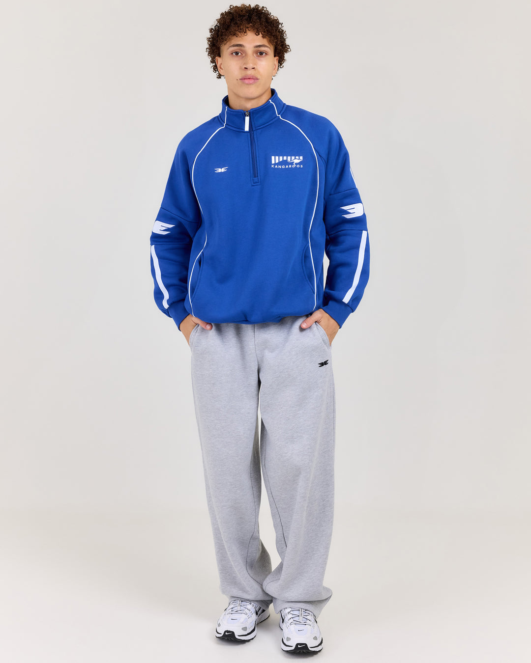 AFL x EE Retro 1/4 Zip - North Melbourne