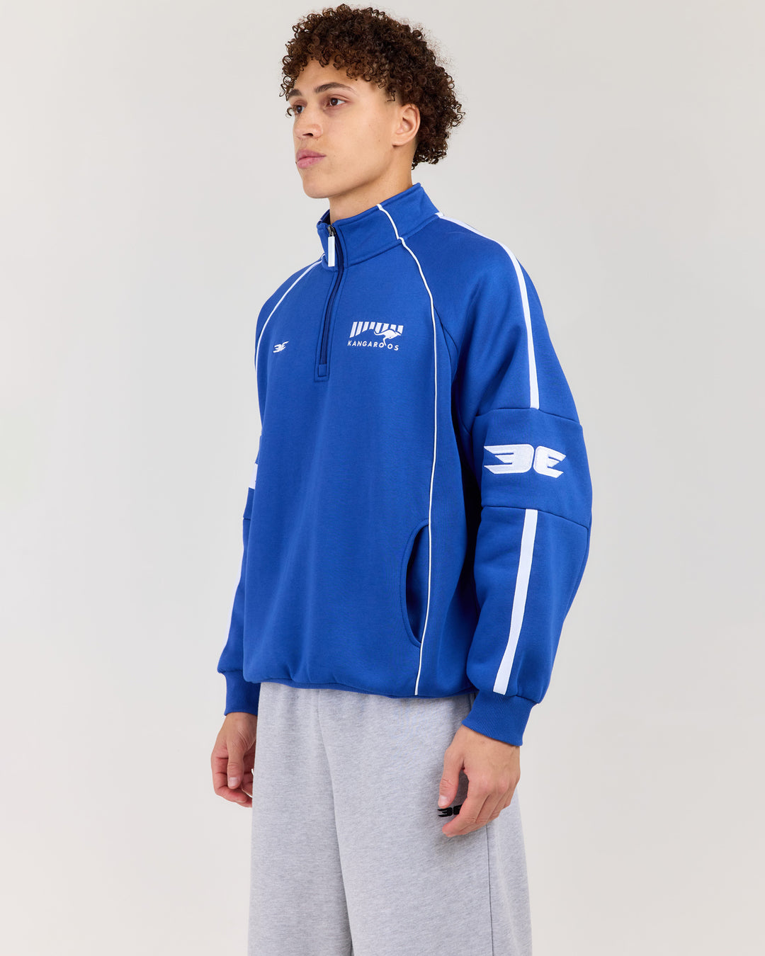 AFL x EE Retro 1/4 Zip - North Melbourne