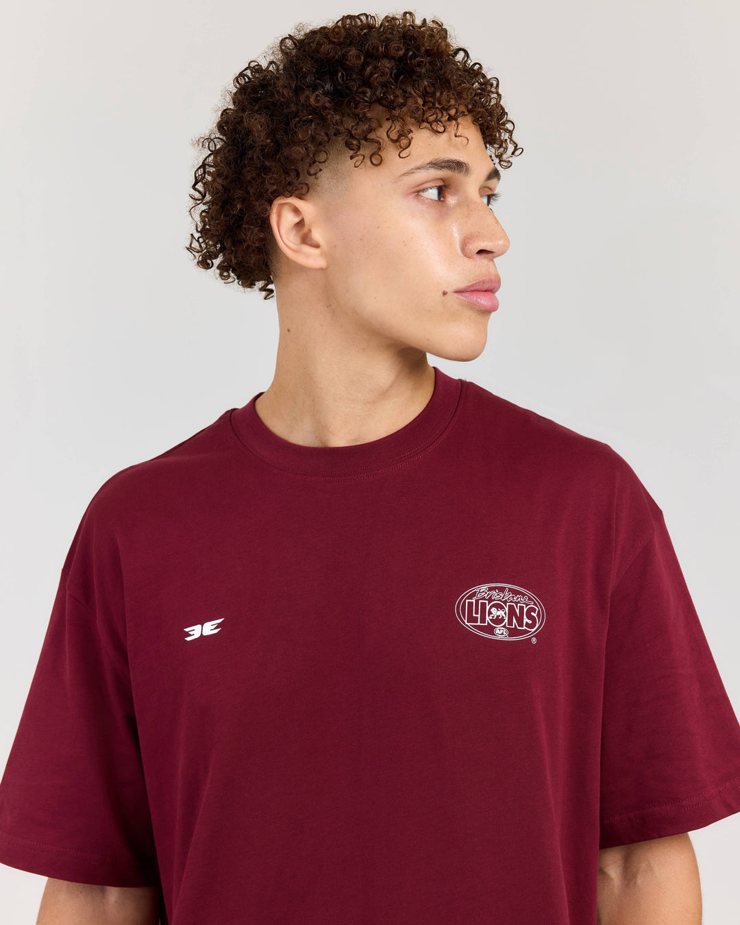 AFL x EE Oversized Tee - Brisbane