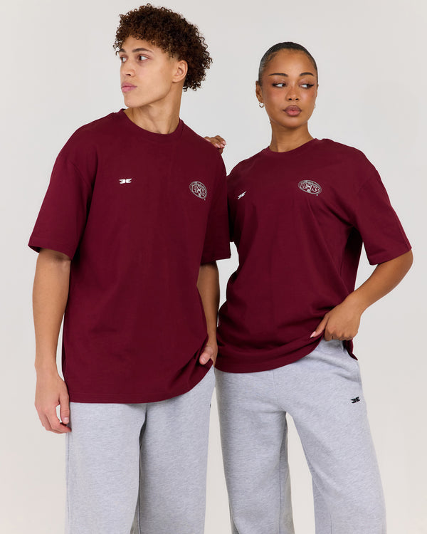 AFL x EE Oversized Tee - Brisbane