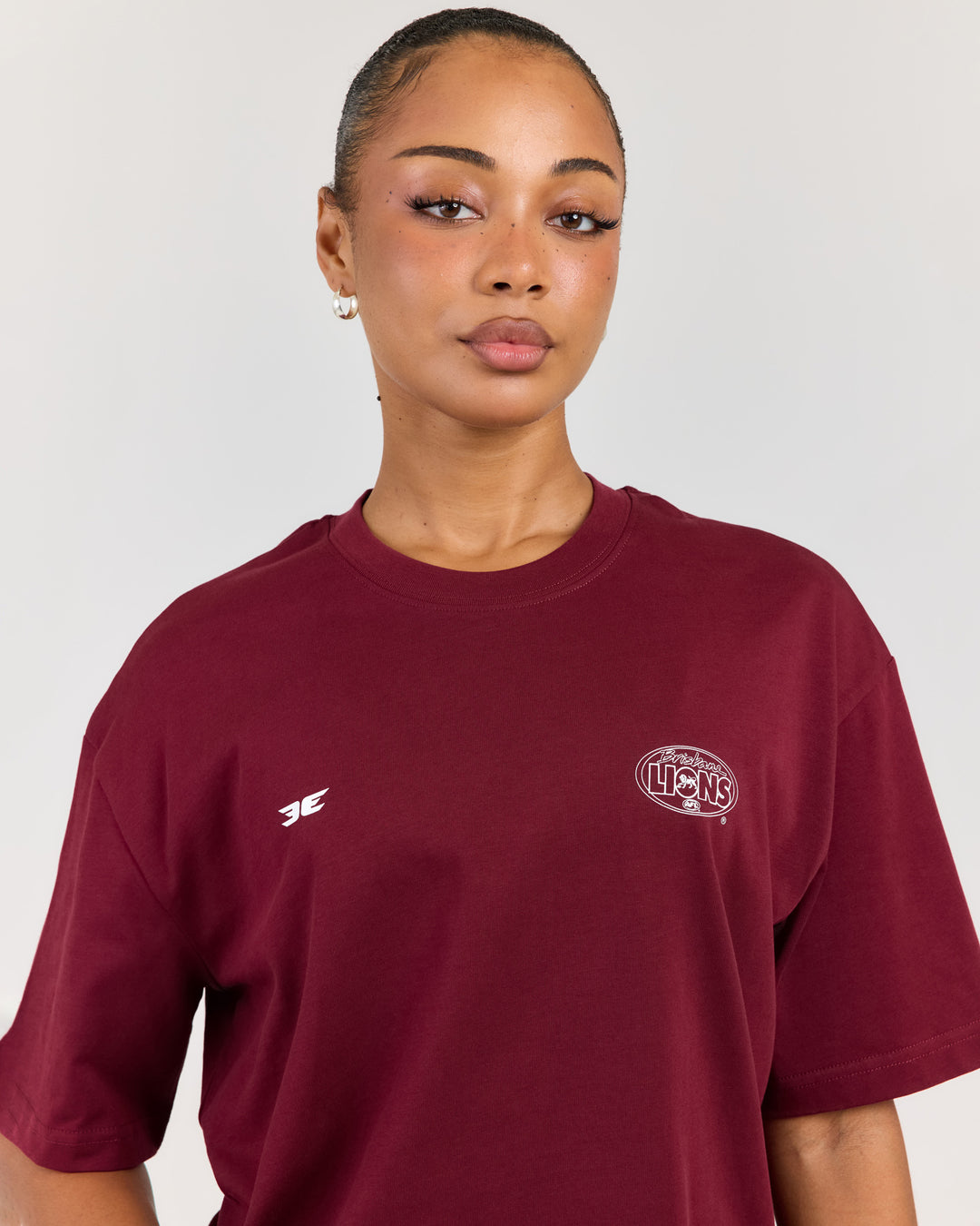 AFL x EE Oversized Tee - Brisbane